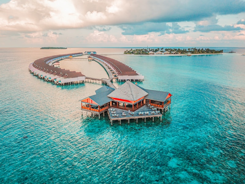 Maldives island resort
